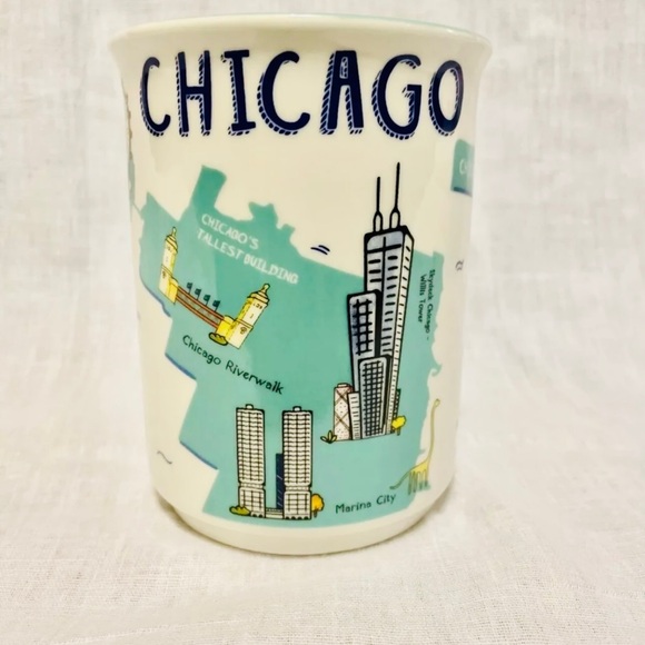 Chicago Mug | Ceramic Coffee Cup Souvenir | Windy City - Picture 1 of 5